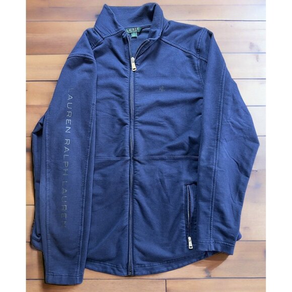Lauren Ralph Lauren Jacket Mens Size XL‎ Full Zip Cotton Polyester Blend Classic - Picture 1 of 9